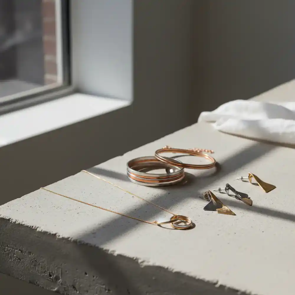 Mixed metals jewelry